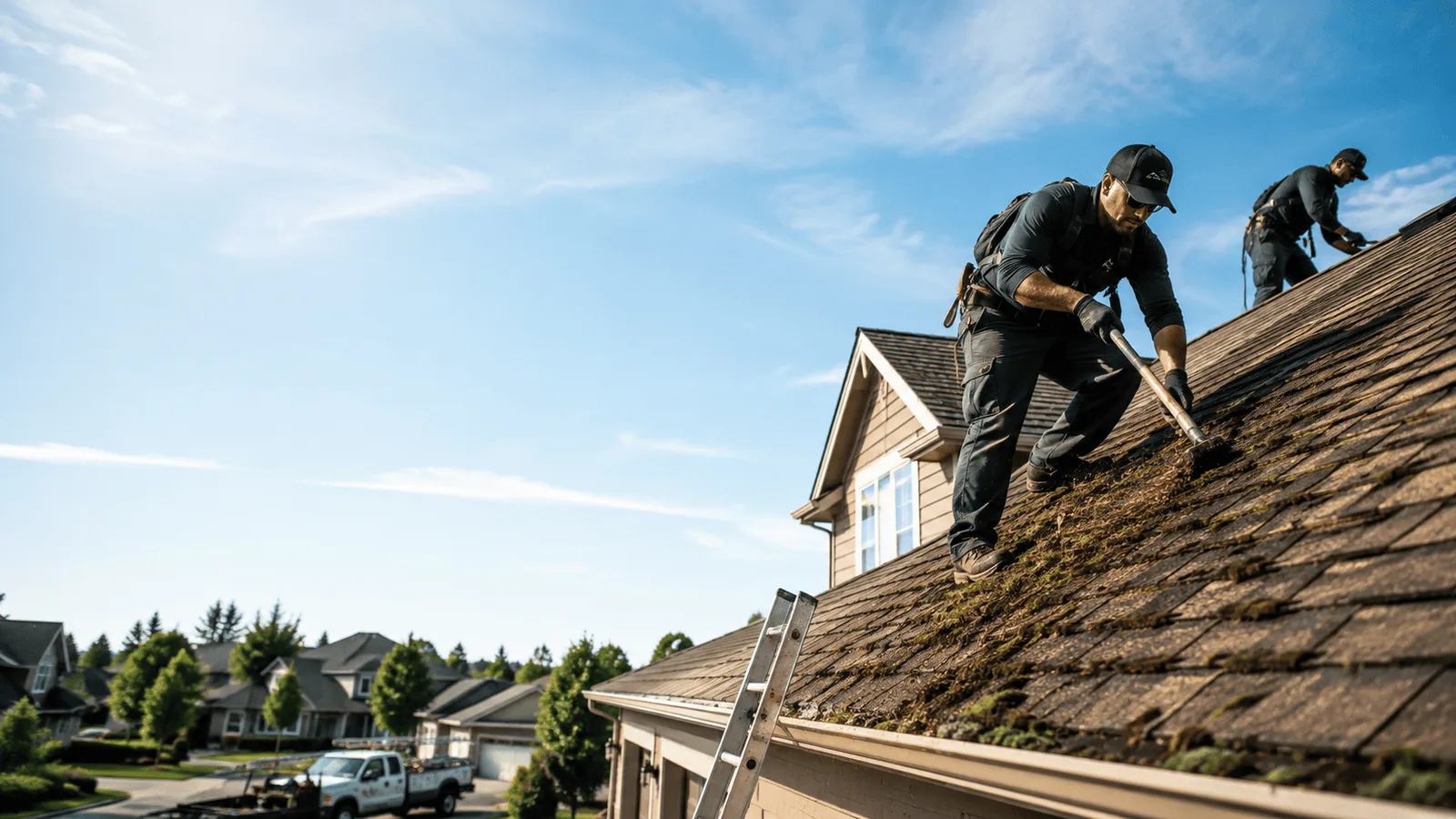 Roof Moss Removal in Bronson, FL near me